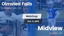 Matchup: Olmsted Falls High vs. Midview  2019
