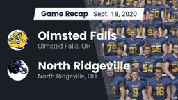 Recap: Olmsted Falls  vs. North Ridgeville  2020
