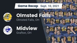 Recap: Olmsted Falls  vs. Midview  2021