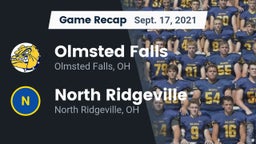 Recap: Olmsted Falls  vs. North Ridgeville  2021