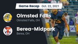 Recap: Olmsted Falls  vs. Berea-Midpark  2021