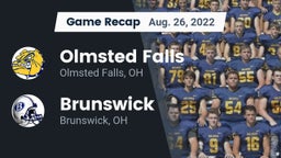Recap: Olmsted Falls  vs. Brunswick  2022