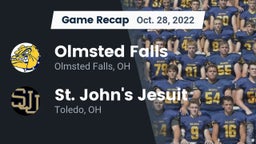 Recap: Olmsted Falls  vs. St. John's Jesuit  2022