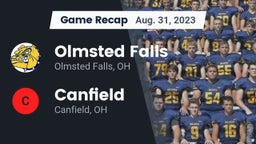Recap: Olmsted Falls  vs. Canfield  2023