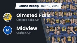 Recap: Olmsted Falls  vs. Midview  2023