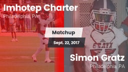 Matchup: Imhotep Charter vs. Simon Gratz  2017