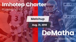 Matchup: Imhotep Charter vs. DeMatha  2018