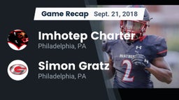 Recap: Imhotep Charter  vs. Simon Gratz  2018