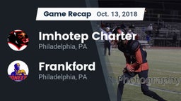 Recap: Imhotep Charter  vs. Frankford  2018