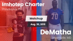 Matchup: Imhotep Charter vs. DeMatha  2019