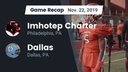 Recap: Imhotep Charter  vs. Dallas  2019