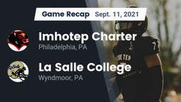 Recap: Imhotep Charter  vs. La Salle College  2021