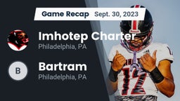Recap: Imhotep Charter  vs. Bartram  2023