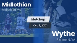 Matchup: Midlothian High vs. Wythe  2017