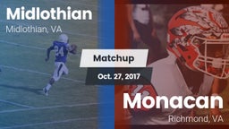 Matchup: Midlothian High vs. Monacan  2017
