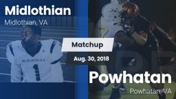 Matchup: Midlothian High vs. Powhatan  2018