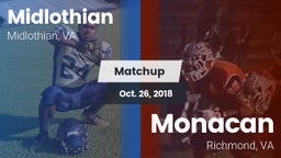 Matchup: Midlothian High vs. Monacan  2018