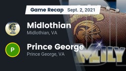 Recap: Midlothian  vs. Prince George  2021