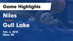 Niles  vs Gull Lake  Game Highlights - Feb. 6, 2018