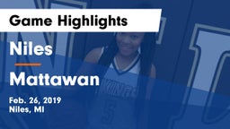Niles  vs Mattawan  Game Highlights - Feb. 26, 2019