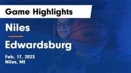 Niles  vs Edwardsburg  Game Highlights - Feb. 17, 2023