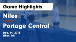 Niles  vs Portage Central  Game Highlights - Dec. 14, 2018