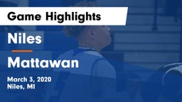 Niles  vs Mattawan  Game Highlights - March 3, 2020