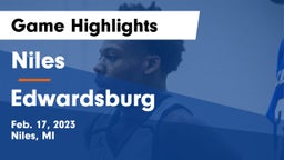 Niles  vs Edwardsburg  Game Highlights - Feb. 17, 2023