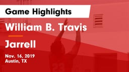William B. Travis  vs Jarrell  Game Highlights - Nov. 16, 2019