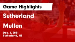 Sutherland  vs Mullen  Game Highlights - Dec. 2, 2021