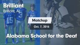 Matchup: Brilliant High vs. Alabama School for the Deaf 2016