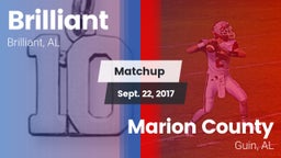 Matchup: Brilliant High vs. Marion County  2017