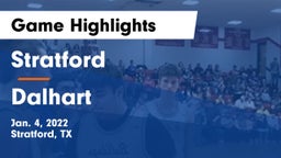 Stratford  vs Dalhart  Game Highlights - Jan. 4, 2022
