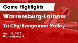 Warrensburg-Latham  vs Tri-City/Sangamon Valley Game Highlights - Aug. 26, 2023
