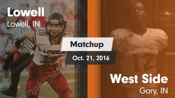 Matchup: Lowell  vs. West Side  2016