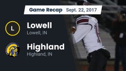 Recap: Lowell  vs. Highland  2017