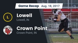Recap: Lowell  vs. Crown Point  2017