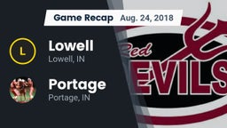 Recap: Lowell  vs. Portage  2018