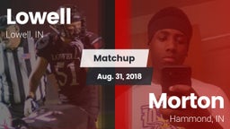 Matchup: Lowell  vs. Morton  2018