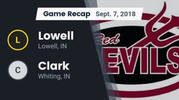 Recap: Lowell  vs. Clark  2018
