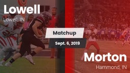 Matchup: Lowell  vs. Morton  2019