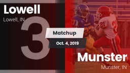 Matchup: Lowell  vs. Munster  2019