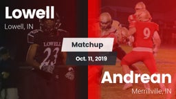 Matchup: Lowell  vs. Andrean  2019