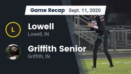 Recap: Lowell  vs. Griffith Senior  2020