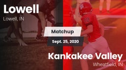 Matchup: Lowell  vs. Kankakee Valley  2020