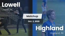 Matchup: Lowell  vs. Highland  2020