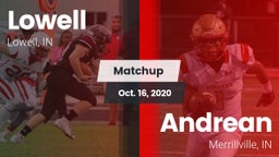 Matchup: Lowell  vs. Andrean  2020