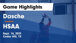 Dasche vs HSAA Game Highlights - Sept. 14, 2023