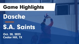 Dasche vs S.A. Saints Game Highlights - Oct. 28, 2023