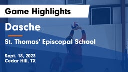 Dasche vs St. Thomas' Episcopal School Game Highlights - Sept. 18, 2023